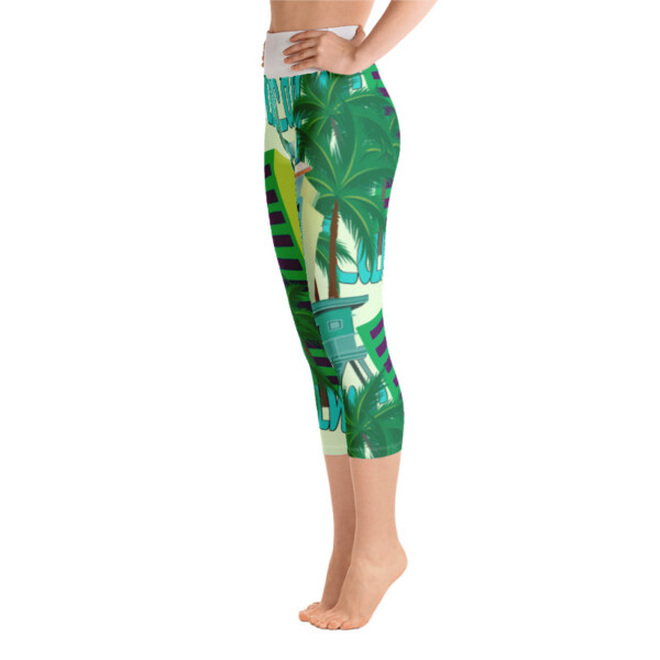 CannaBiscayne Capri Leggings Style 1